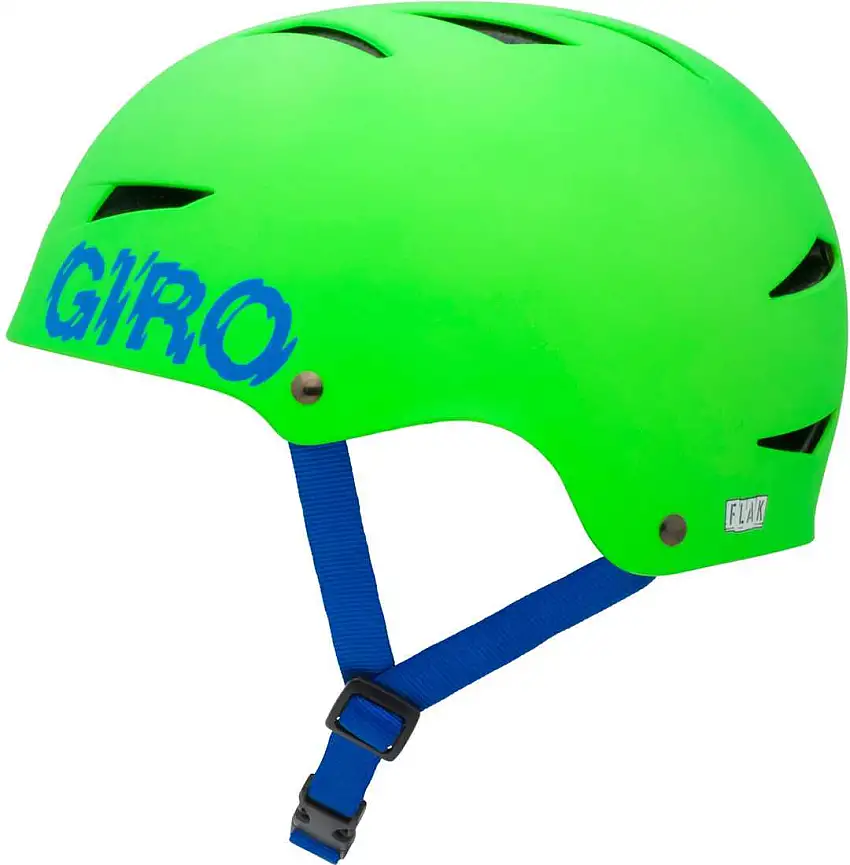 Cykelhjälm Giro Flak matt grön