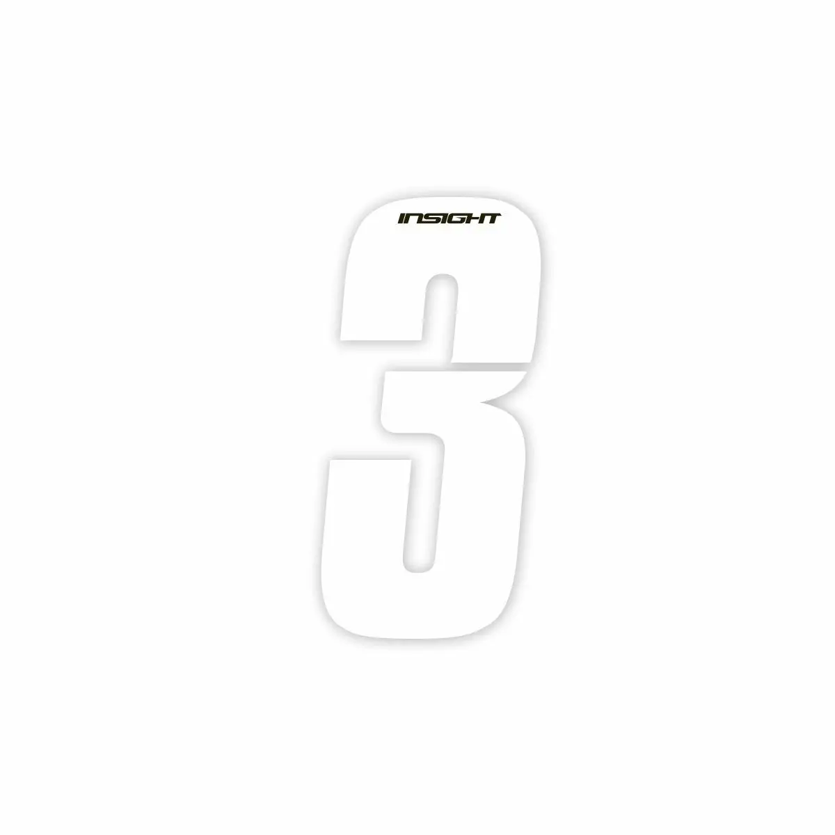 Ramskylt nummerpaket Insight 3