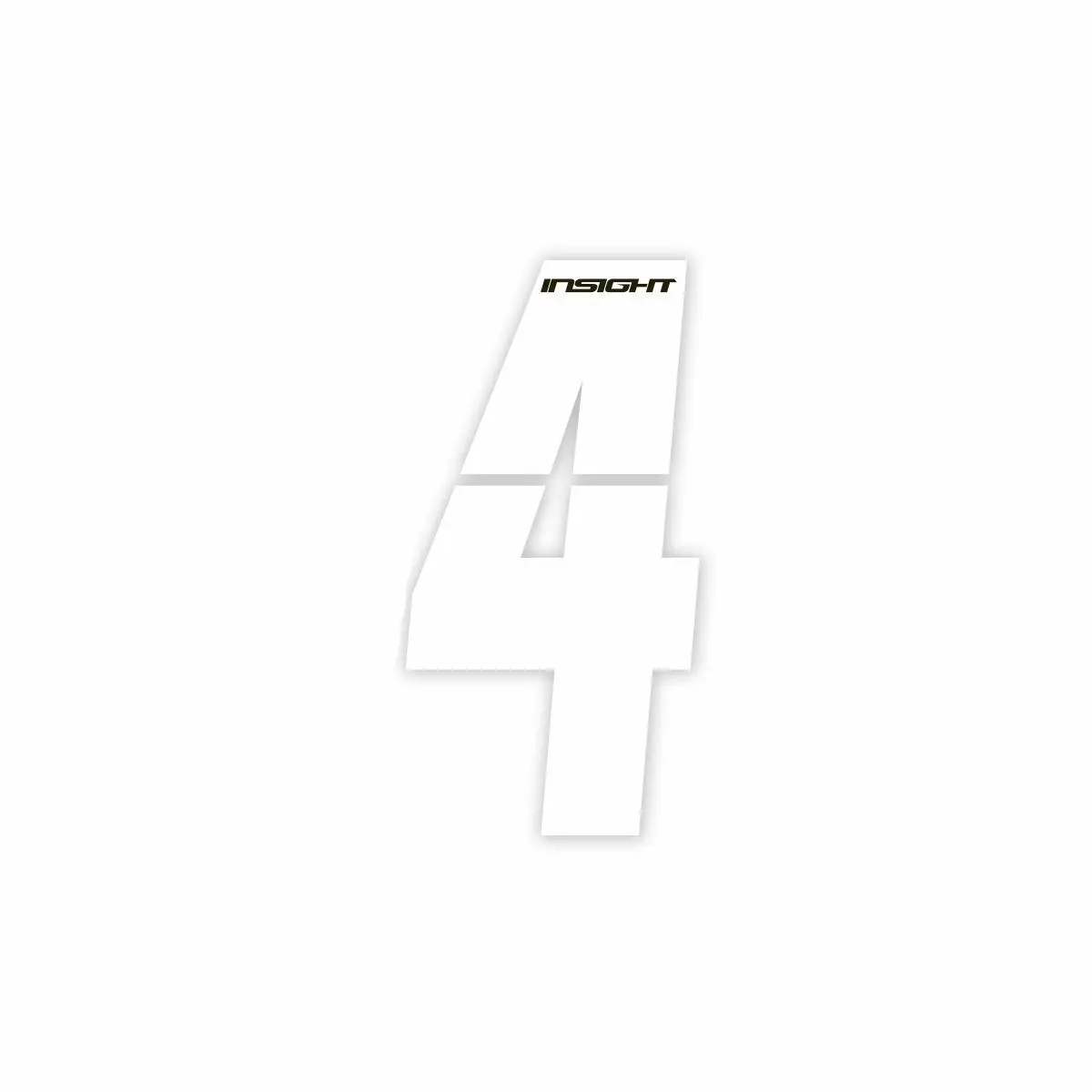 Ramskylt nummerpaket Insight 4