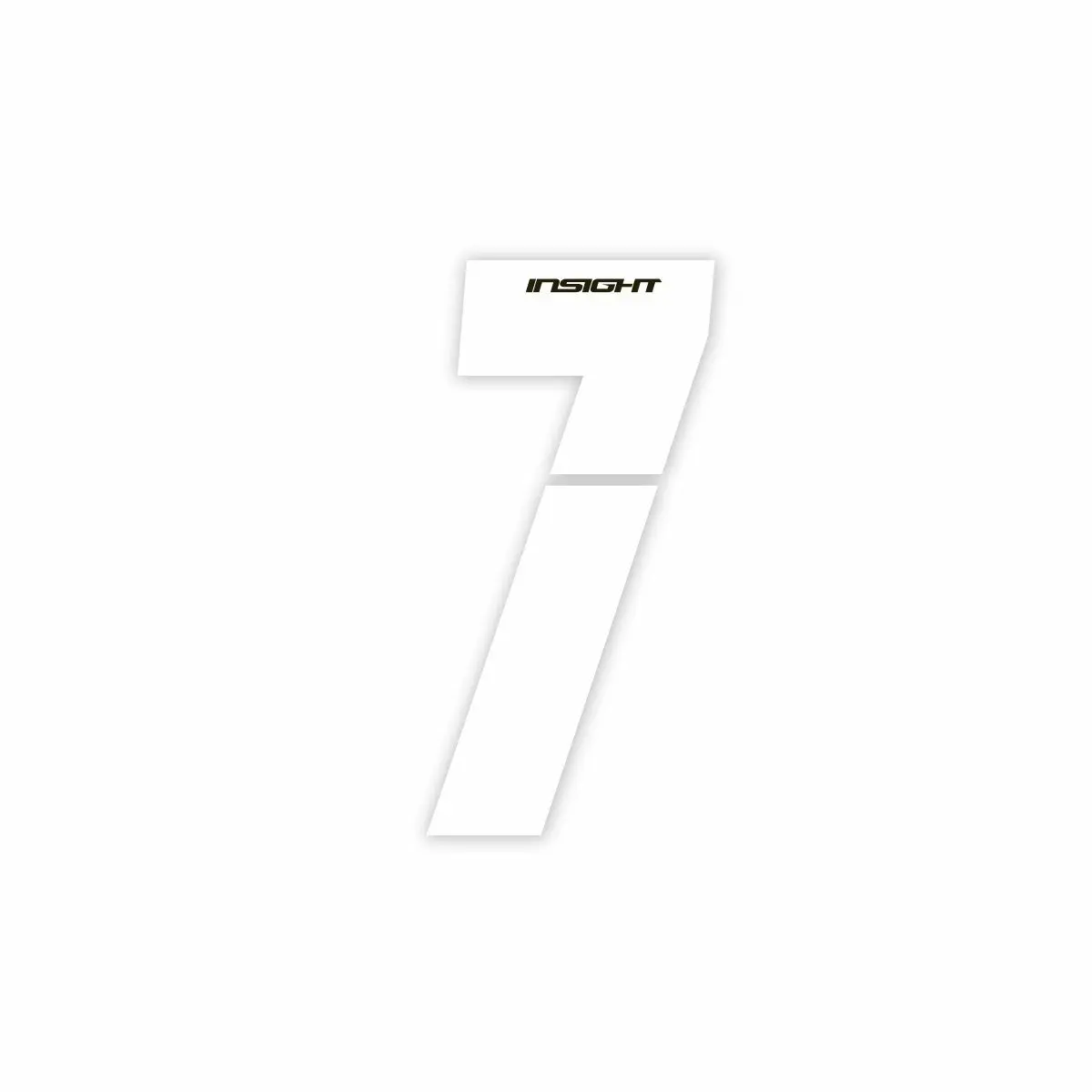 Ramskylt nummerpaket Insight 7