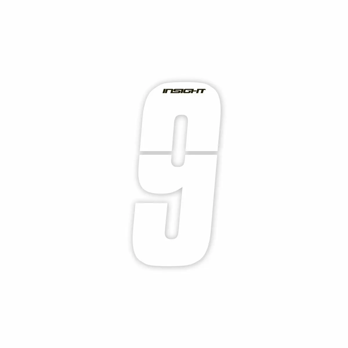 Ramskylt nummerpaket Insight 9