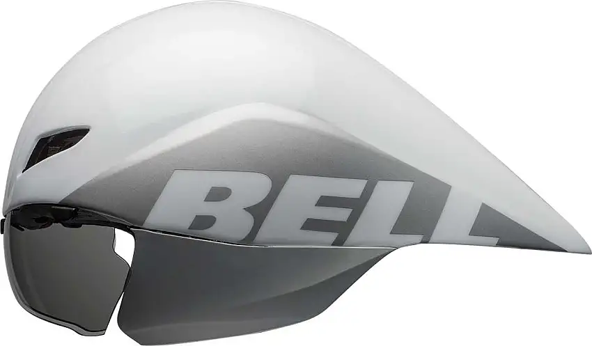 Cykelhjälm Bell Javelin vit/silver
