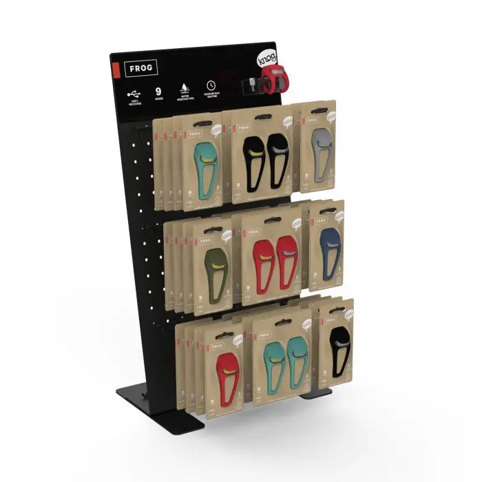 USB-cykelbelysning Knog Frog affichage (x36)