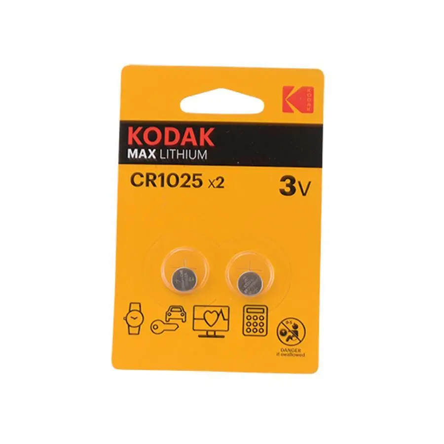 Batterier Kodak Lithium Cr1025 (x2)