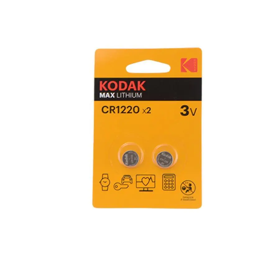 Batterier Kodak Lithium Cr1220 (x2)