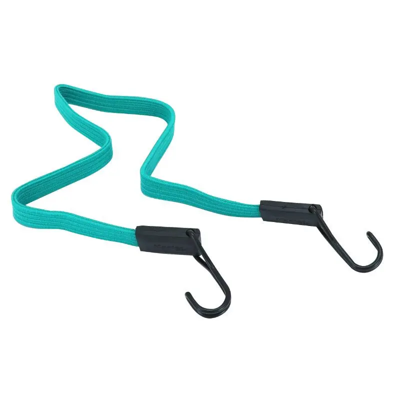 Cykelspännare flat dubbel wire med krokar 0,80m grön masterlock 40 kg