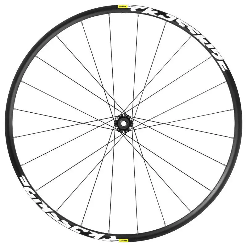 6-håls framhjul med fälglås Mavic Crossride Disc 584-21