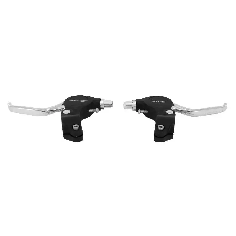 Ett par bromshandtag för mountainbike i aluminium-harts med anti-pinch-funktion för barn Newton