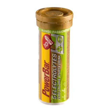 Elektrolyter PowerBar Elektrolyter 5 Mango passion Fruit (12X10 tabs)