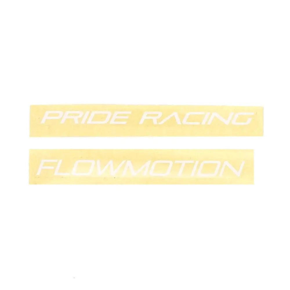 Förpackning med klistermärken Pride Racing Flowmotion