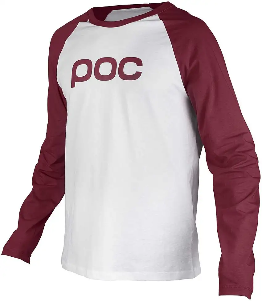 Tröja POC Raglan röd/vit