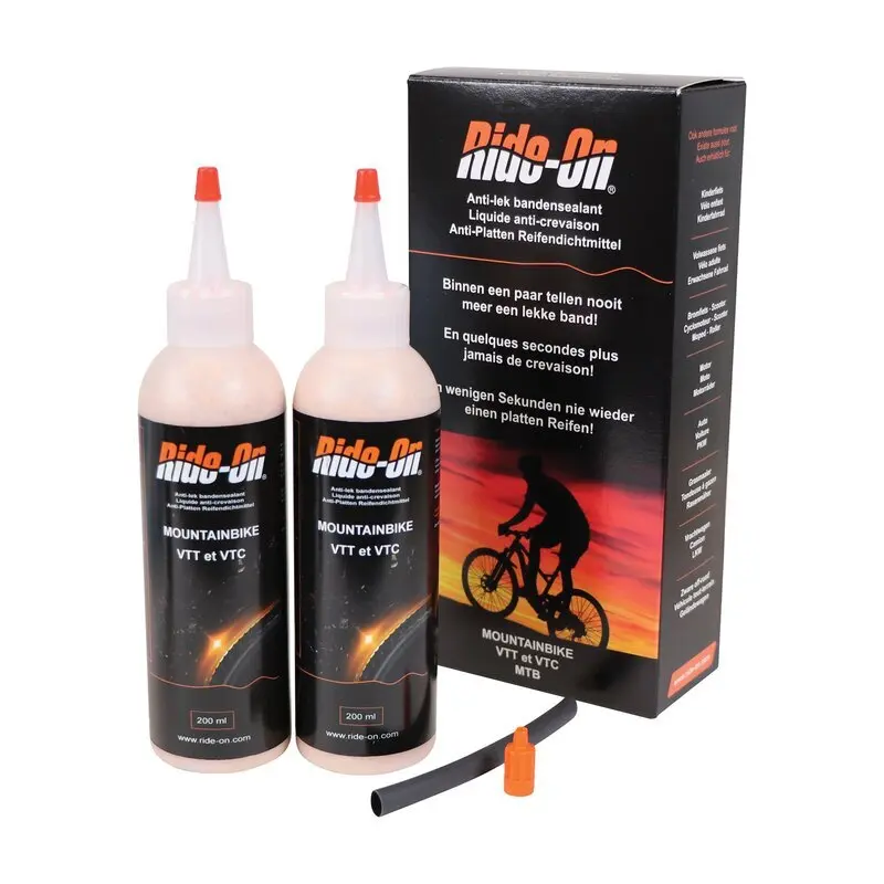 Reparationsvätska och balansgel Ride-On MTB (x2)