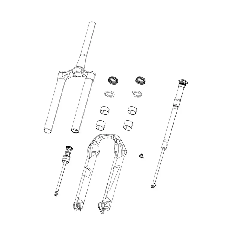 Kit med gaffeldekaler Rockshox Sid Ultimate 2021