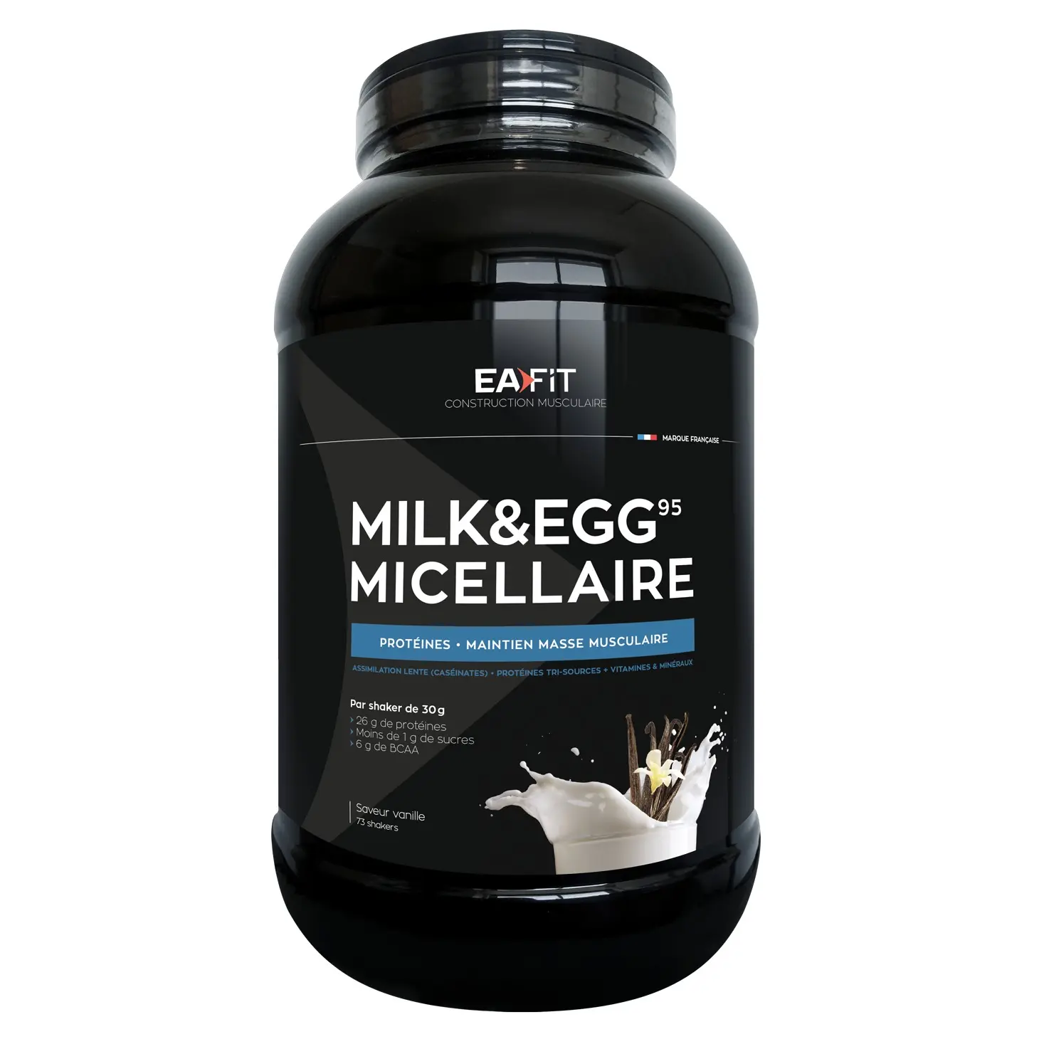 Milk & Egg 95 Micellar vanilj EA Fit 2,2kg