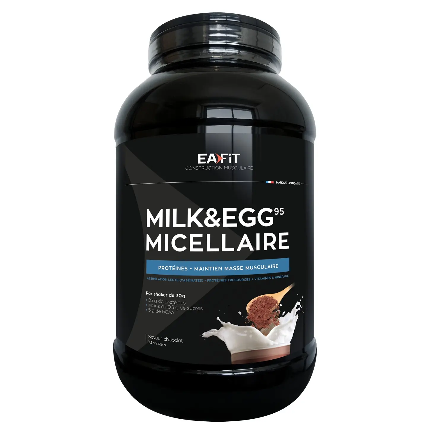 Mjölk & Ägg 95 Micellär choklad EA Fit 2,2kg