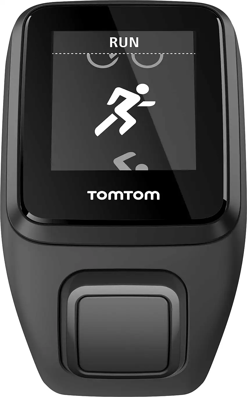 Träningsklocka Tomtom Runner 3 Cardio + Music large svart/grön