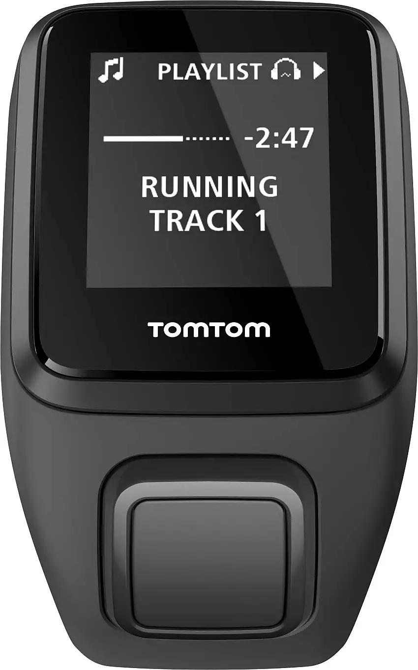 Träningsklocka Tomtom Runner 3 Cardio + Music small svart/grön