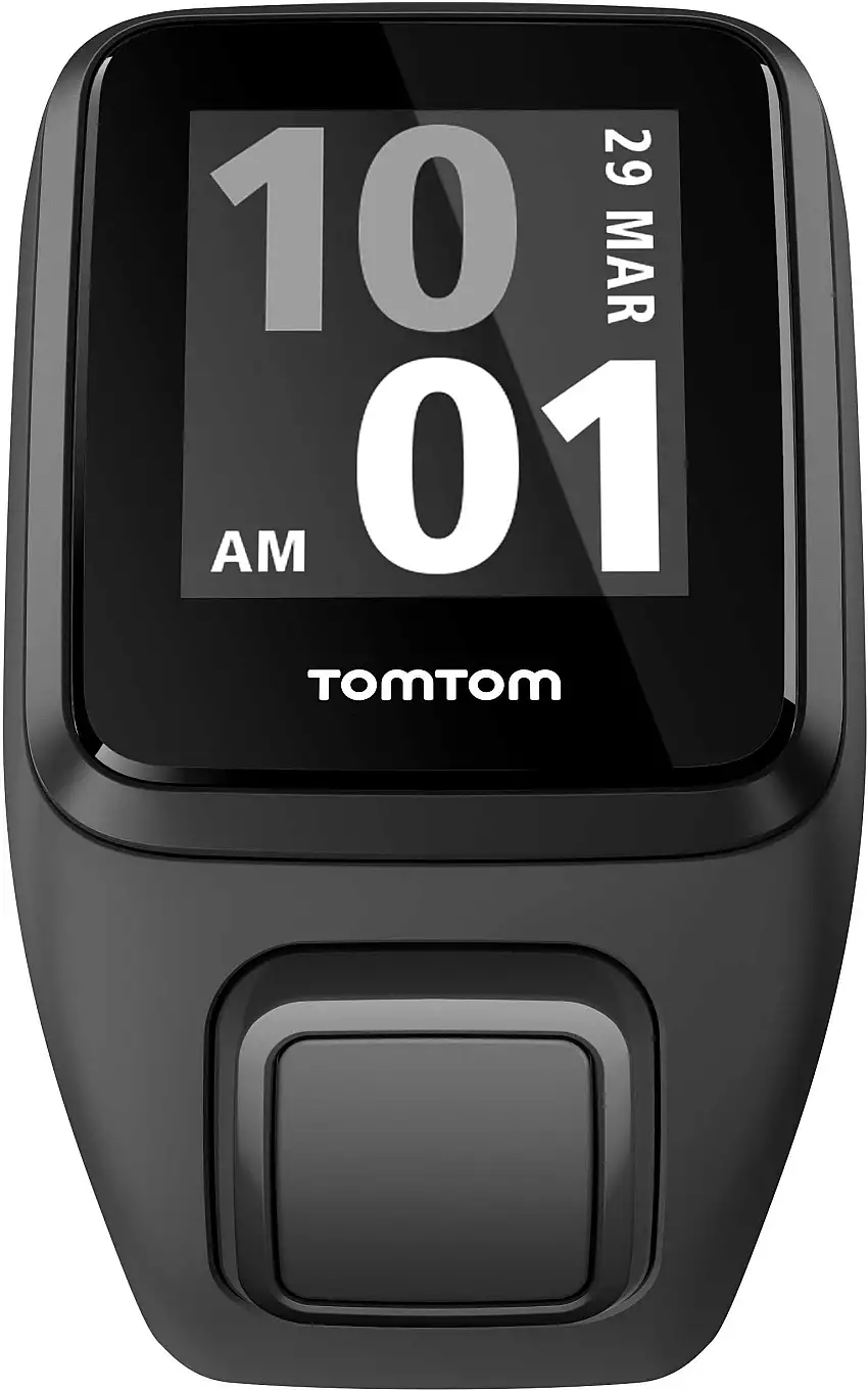 Träningsklocka Tomtom Runner 3 large svart/grön