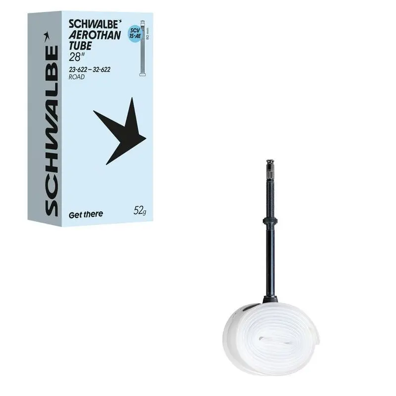 Luftventil 23/32-622 Schwalbe Aerothan V.Presta 80