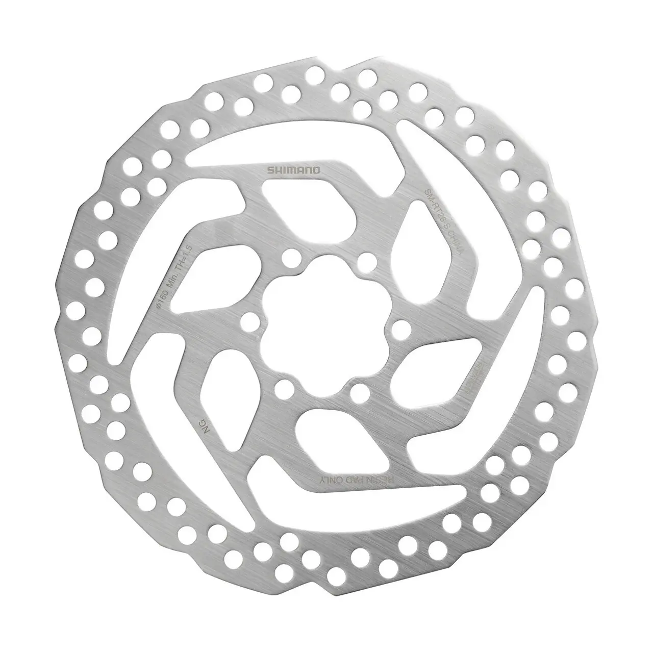 6-håls bromsskiva Shimano SM-RT26
