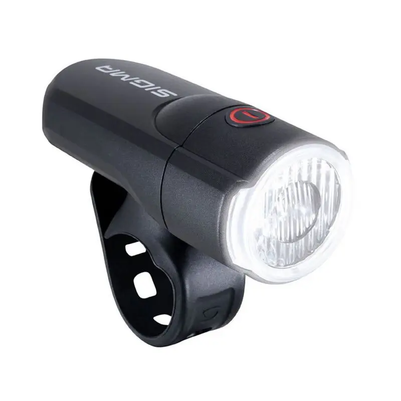 batteridriven cykellampa fram, synlighet 40 m Sigma