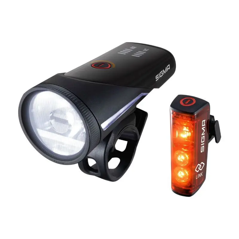 Usb-cykelbelysning Sigma aura 100 Lux-Blaze Link