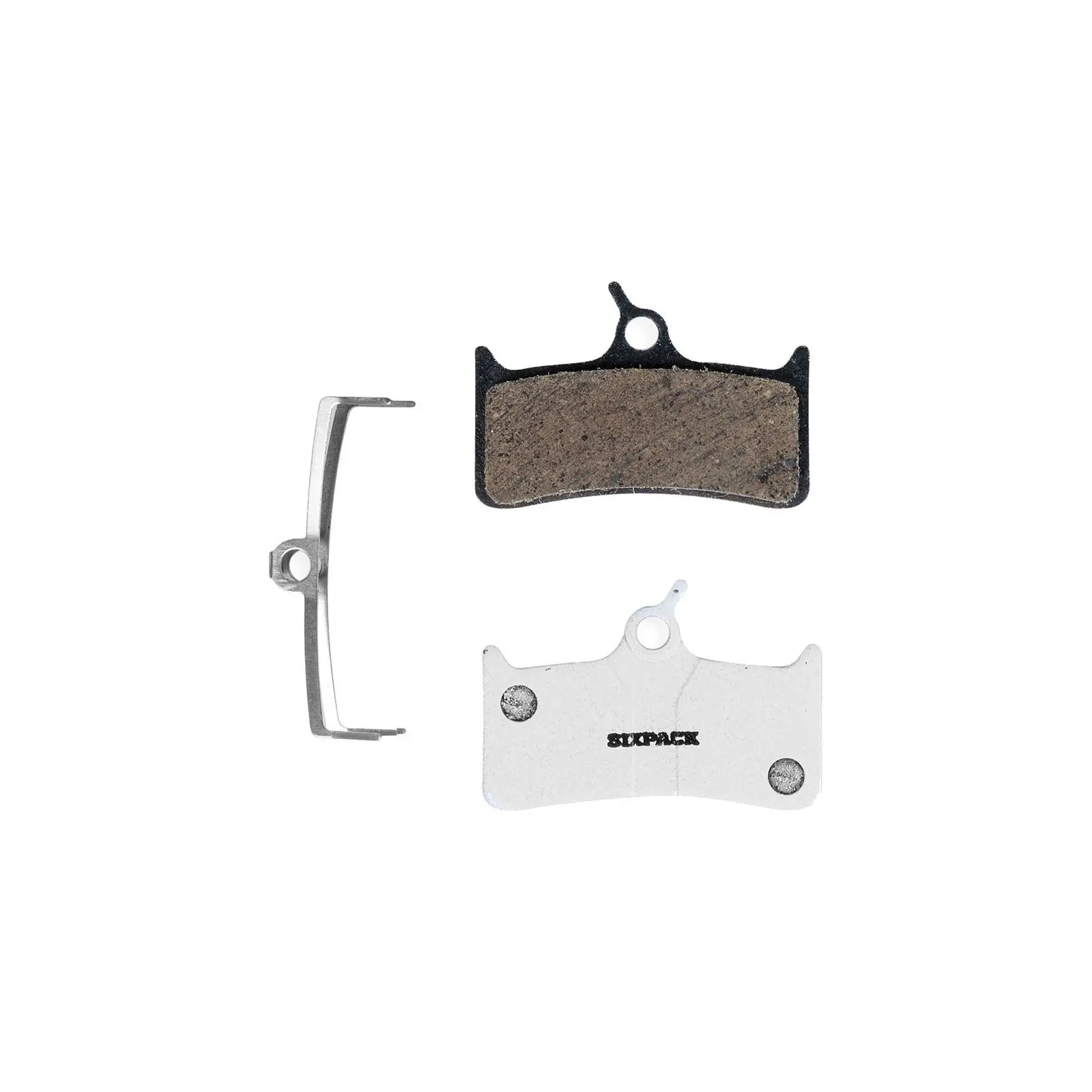 Organisk bromsbelägg Sixpack Racing Shimano XT M755/M756/Hope Mono M4