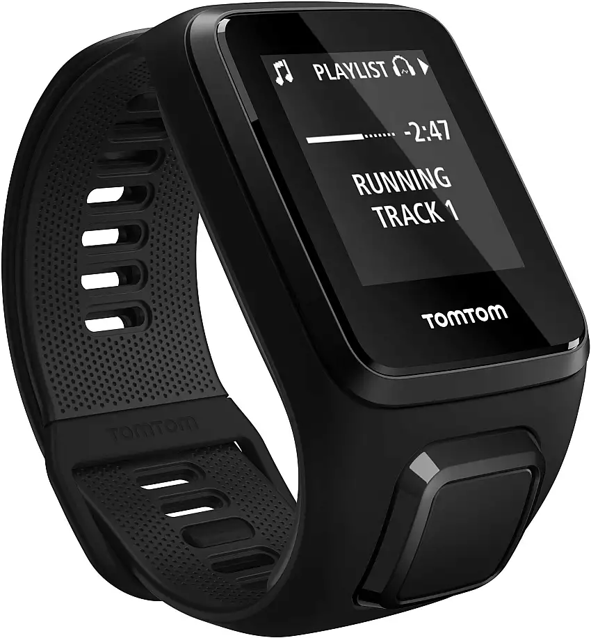 Träningsklocka Tomtom Spark 3 Cardio + Music small svart
