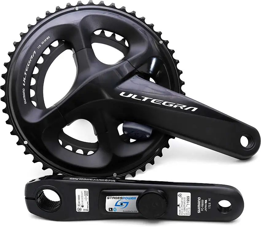 Effektmätare Stages Power LR Shimano Ultegra R8000 50/34T 175 mm