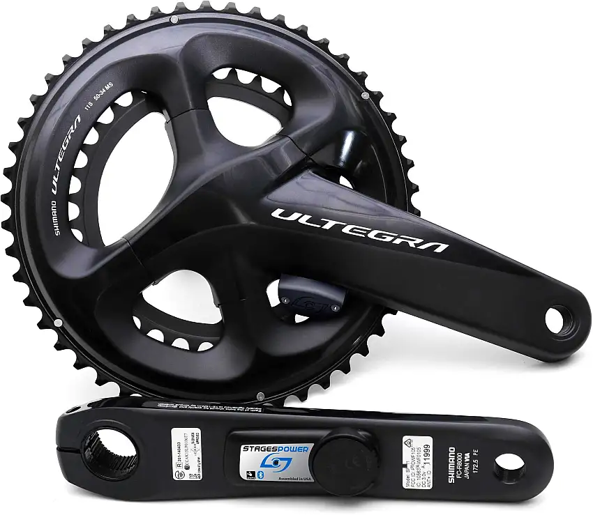 Effektmätare Stages Power LR Shimano Ultegra R8000 53/39T 172.5 mm