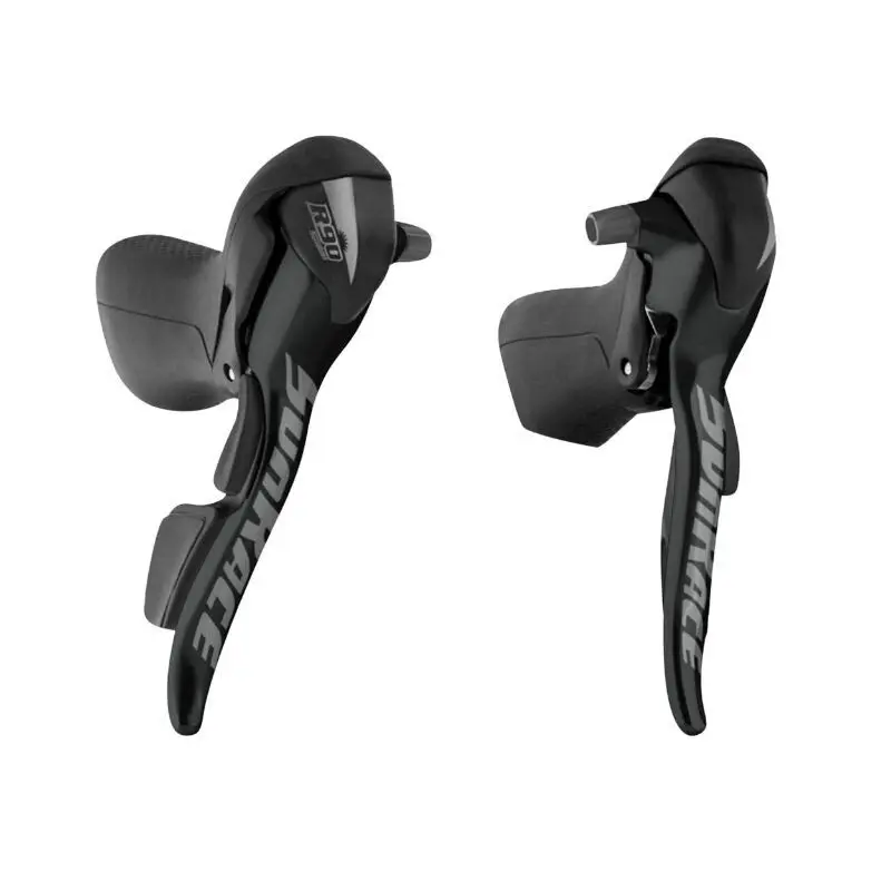 Dubbelt spakhandtag i aluminium Sunrace Shimano (x2)