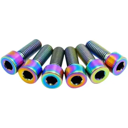 Stagsboltar TLC Bikes Fit/S&M Titanium (x6)