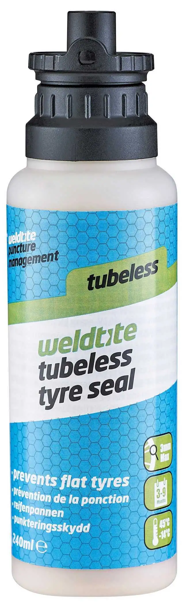 Punkteringsspray tubeless Weldtite 250 ml