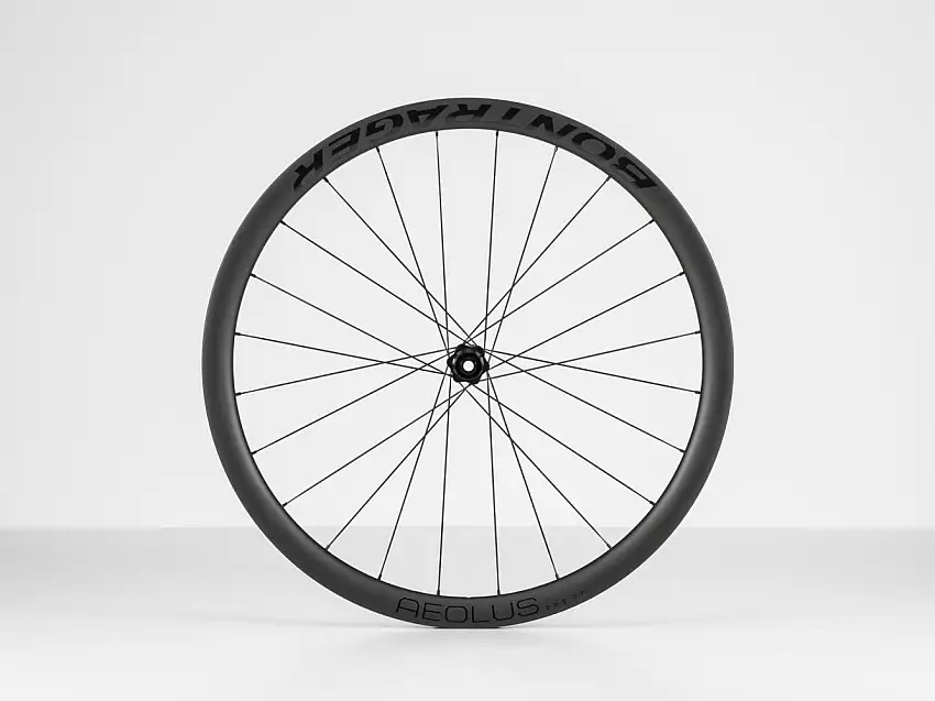 Bakhjul Bontrager Aeolus Pro 37 TLR Disc racerhjul Svart 28"