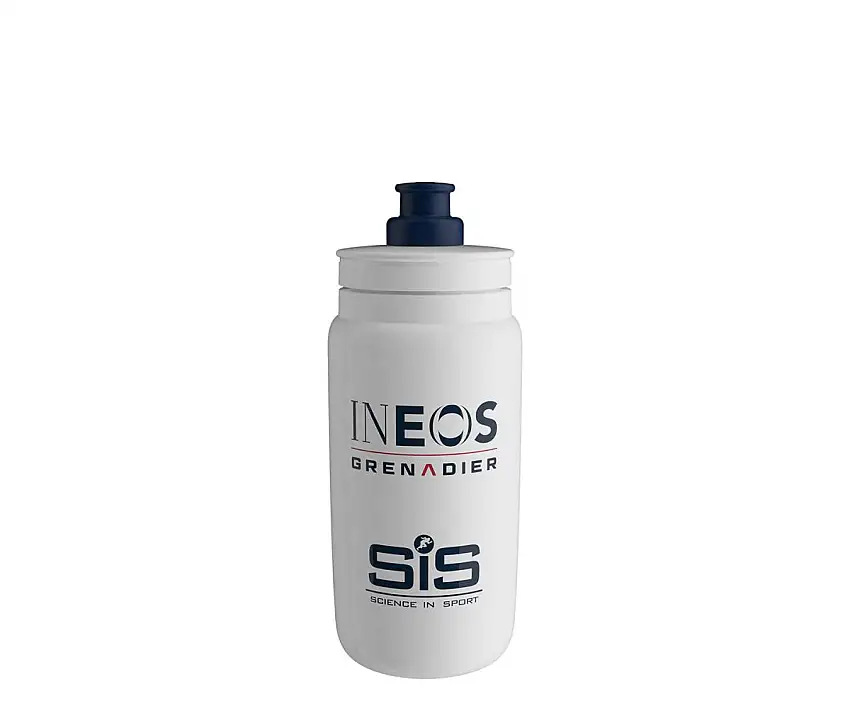 Flaska Elite FLY Teams Ineos Grenadiers White 550 ml