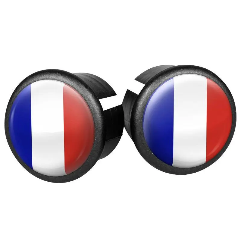 Uppsättning med 2 styrkåpor för landsvägscyklar Velox Doming France