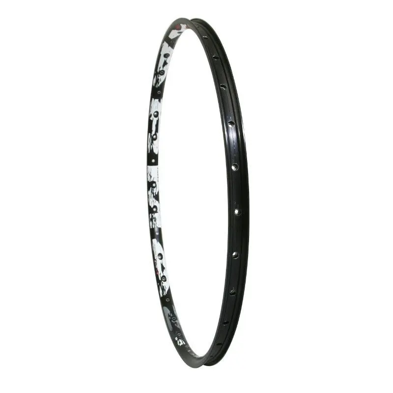 Dubbelväggig mountainbikefälg med profilöglor Velox Karma disc 21c 32t. 17mm