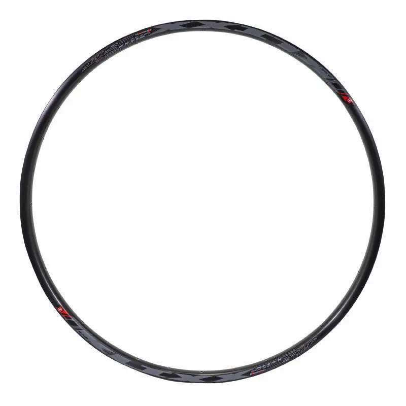 Dubbelväggig mountainbikefälg med öljetter Velox Klixx disc 23c tubeless ready 32t.