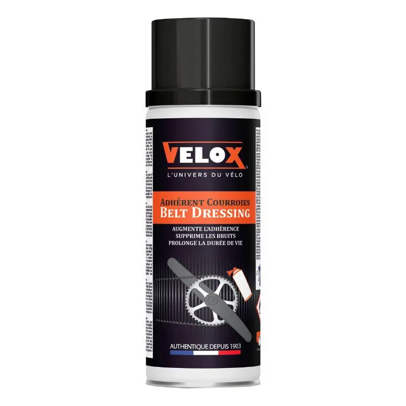 Smörjmedel för cyklar med remvidhäftning Velox