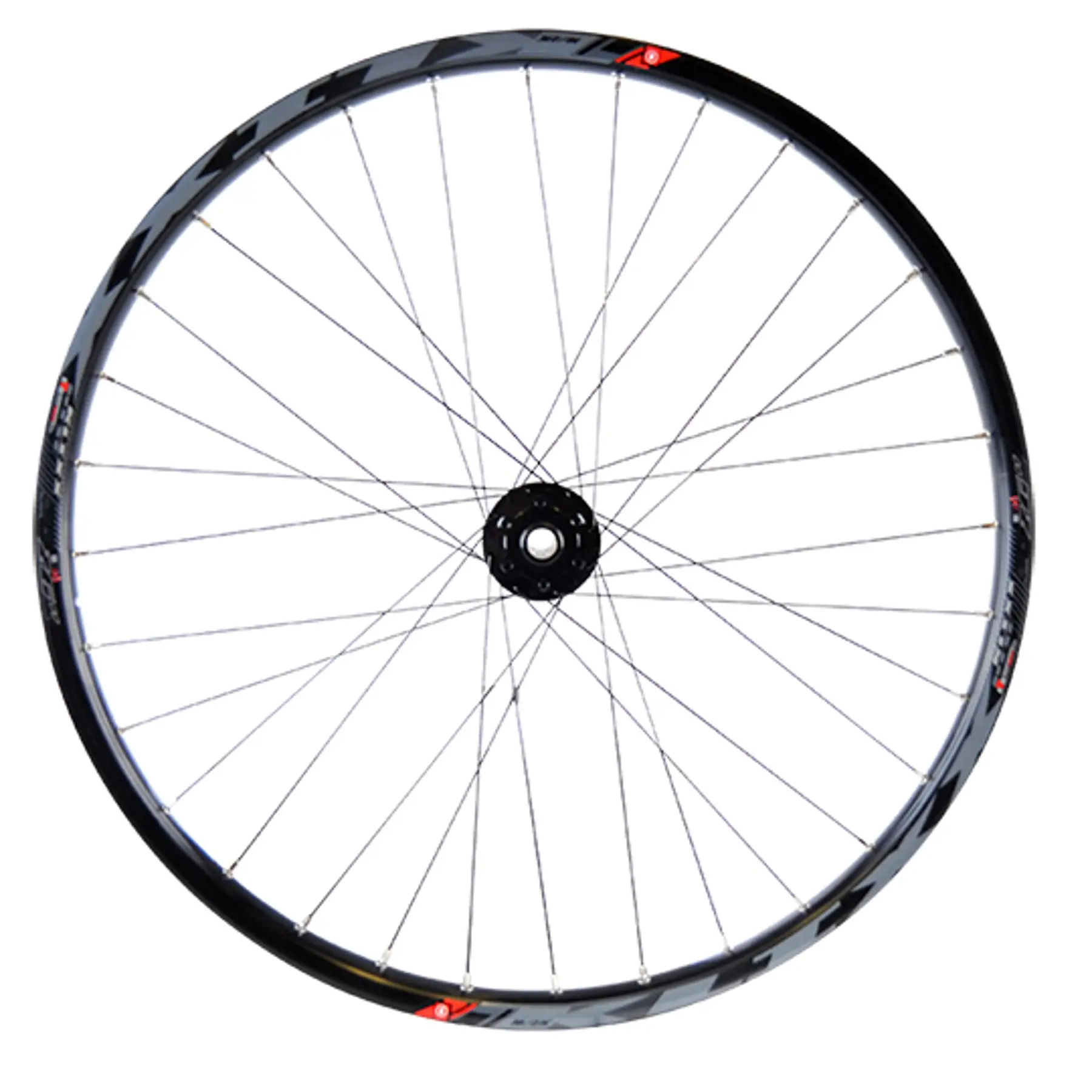 Framdäck med fälg nav skiva 6 hål Velox Klixx Tubeless ready