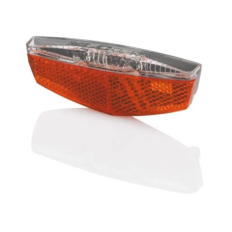 2 led dynamo bakre cykellampa med reflektor XLC R-17/18 E-Bikes
