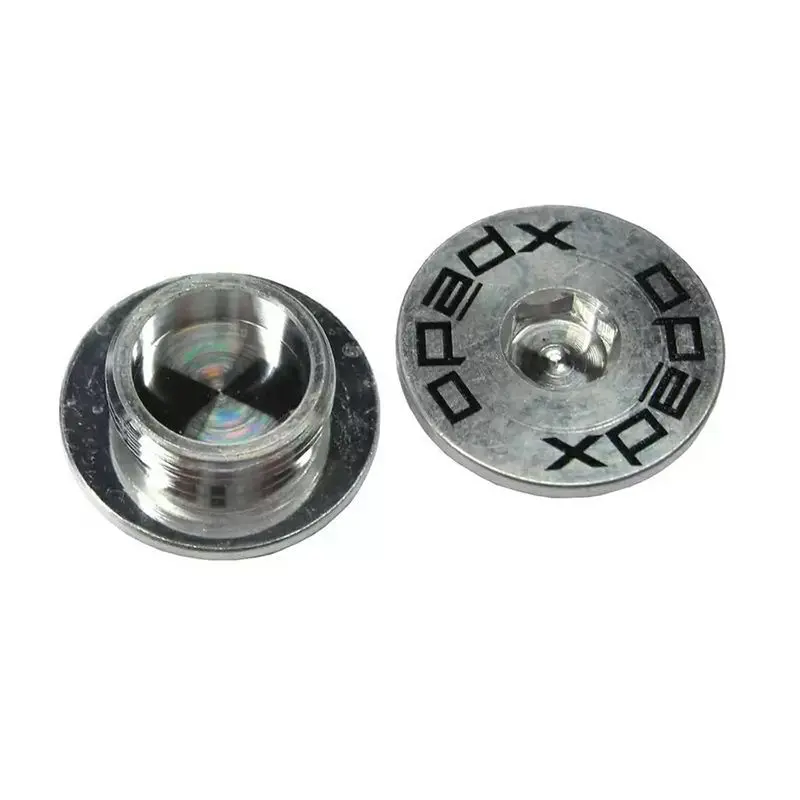 Uppsättning pedalaxelspindlar i aluminium Xpedo Face Off