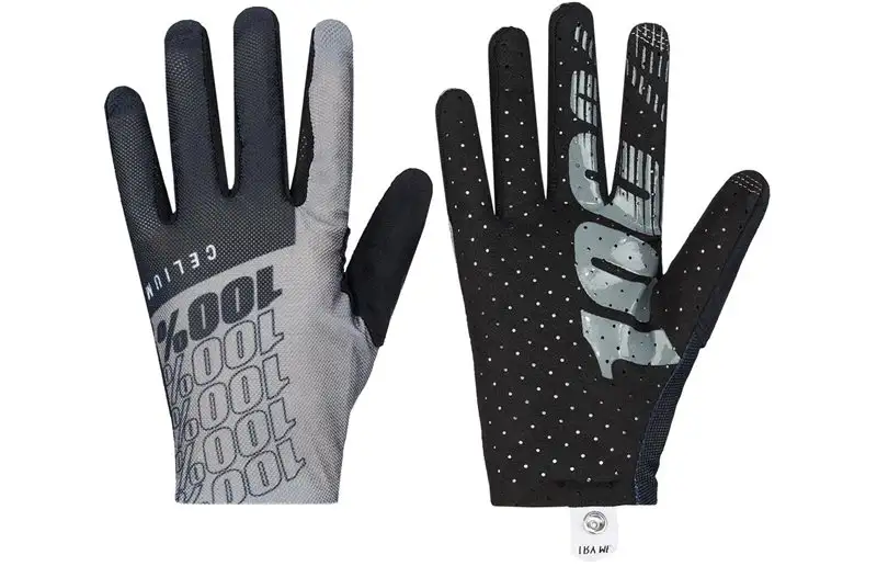 100% Celium Gloves Black/Grey