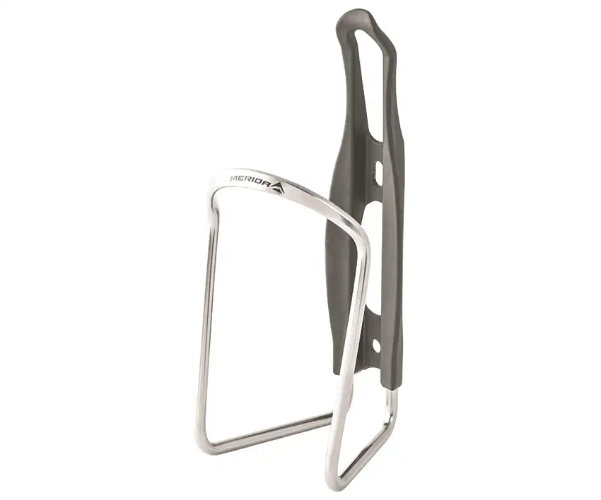 Flaskställ Merida aluminium/plast Silver