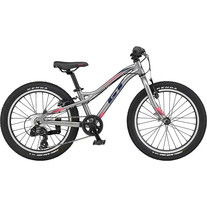 Barncykel GT Stomper Prime 20" Silver