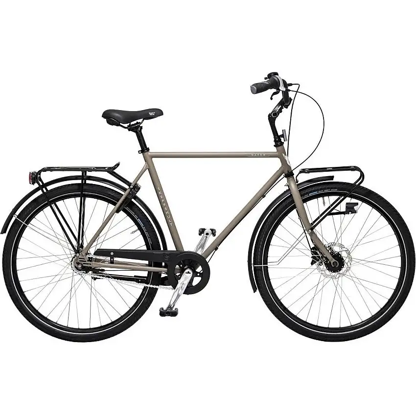 Herrcykel Skeppshult Natur Land 7-Växlar Lerbrun