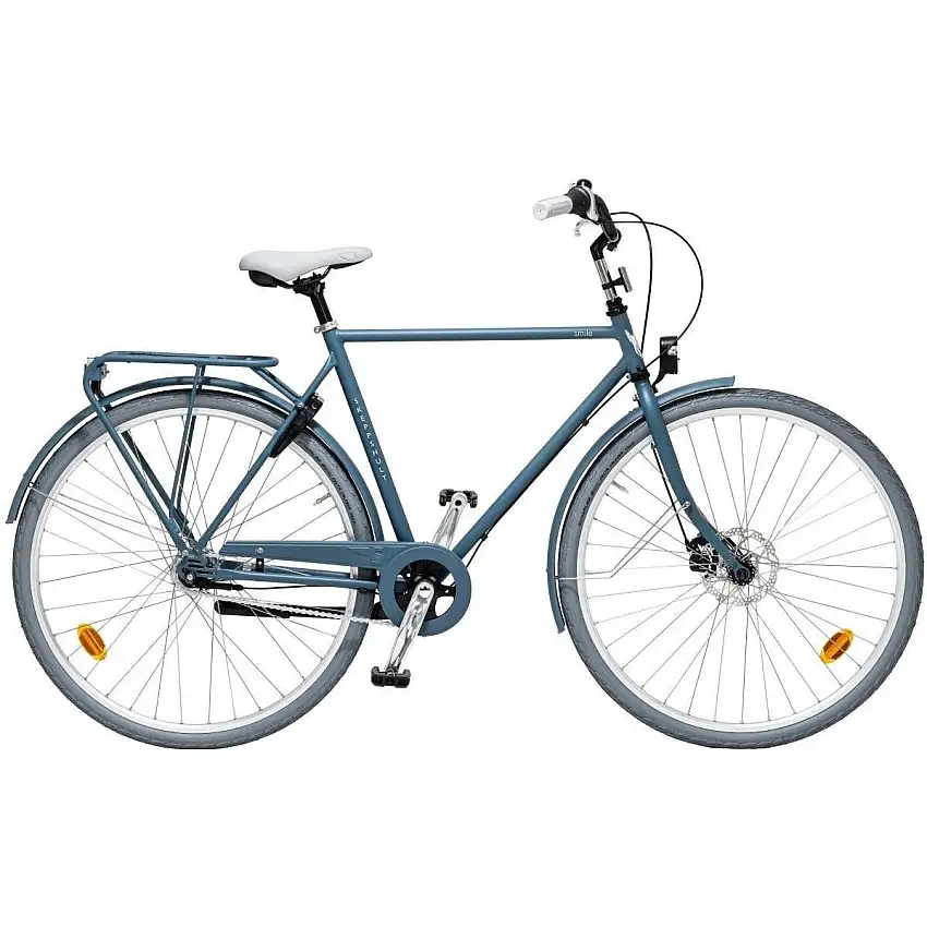 Herrcykel Skeppshult Smile 7-Växlar Blåmussla