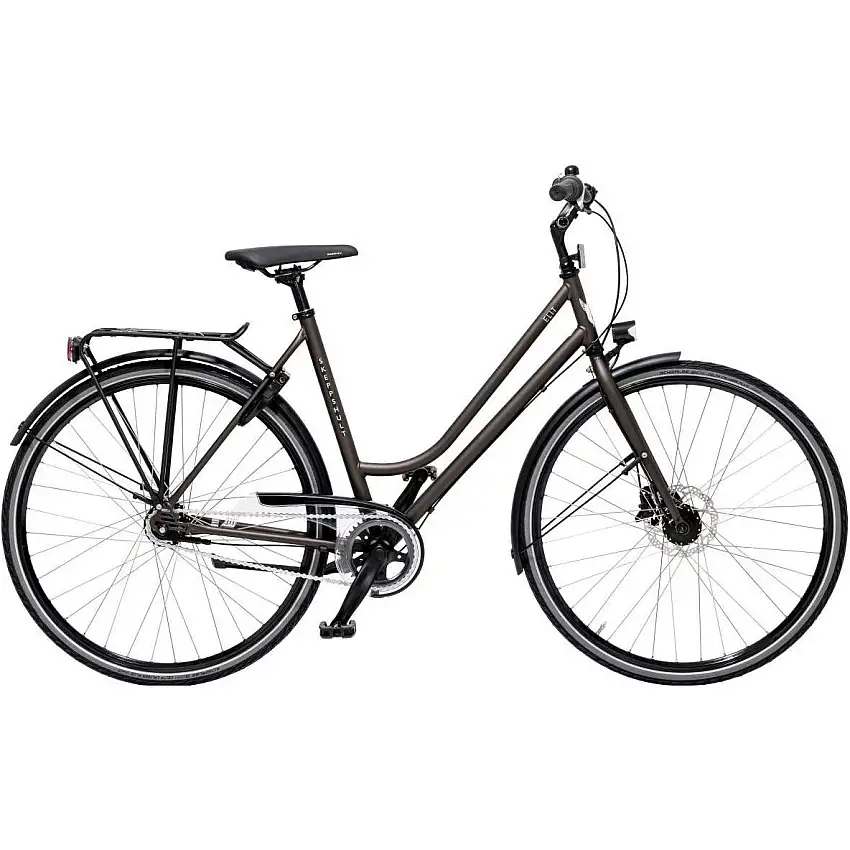 Damcykel Skeppshult Elit 7-Växlar Mahognyröd