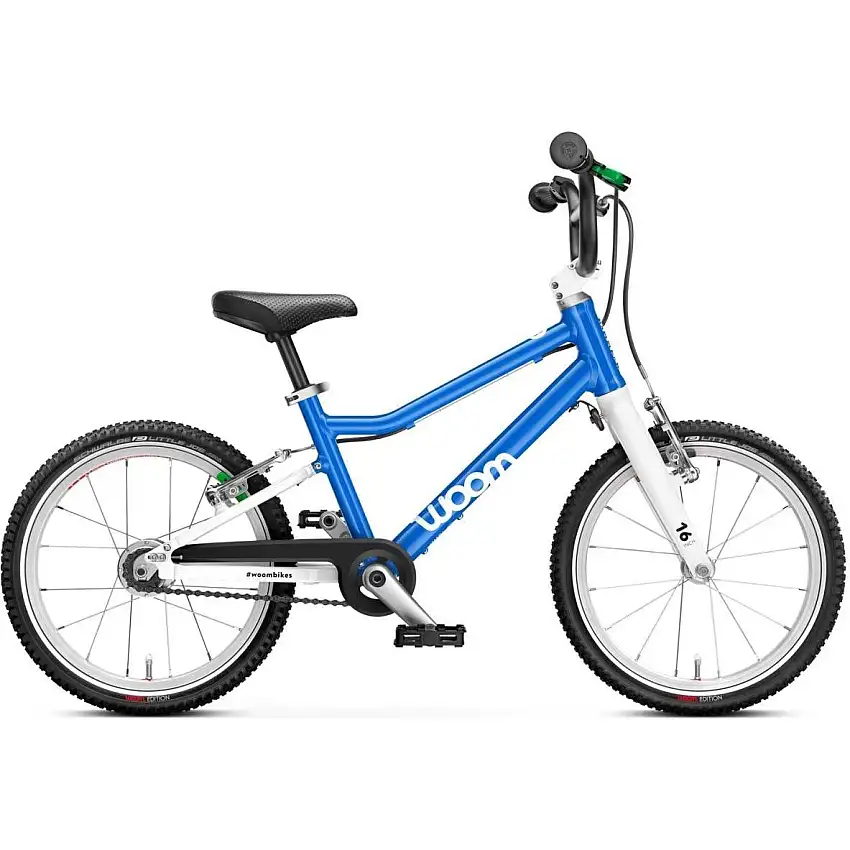 Barncykel Woom Original 3 Automagic Blå 16"