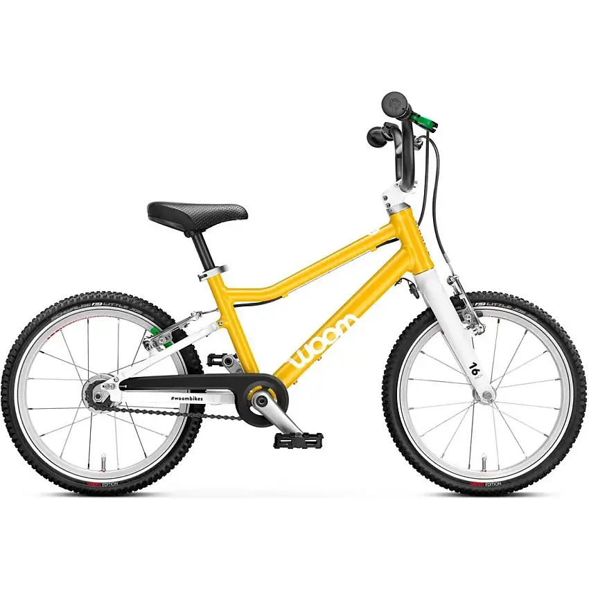 Barncykel Woom Original 3 Automagic Gul 16"